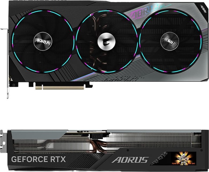 Actual product image Gigabyte AORUS GeForce RTX 4070 Ti MASTER (12 GB)