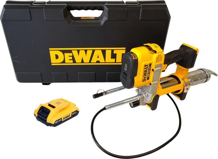 Actual product image DeWalt DCGG 571 NK Akku Fettpresse 18 V + 1x Akku 2,0 Ah - ohne Ladegerät