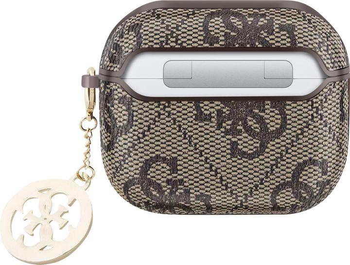 Image du produit Guess Housse pour Airpods 3 4G Script avec breloque scintillante ornée de strass (Manchon pour casque d'écoute)
