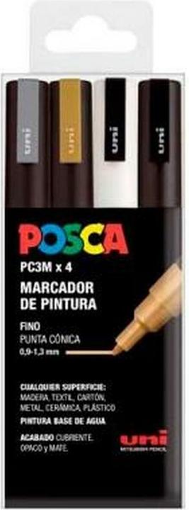 Produktbild Posca Marker-Set PC-3M GSWB Bunt (4x)