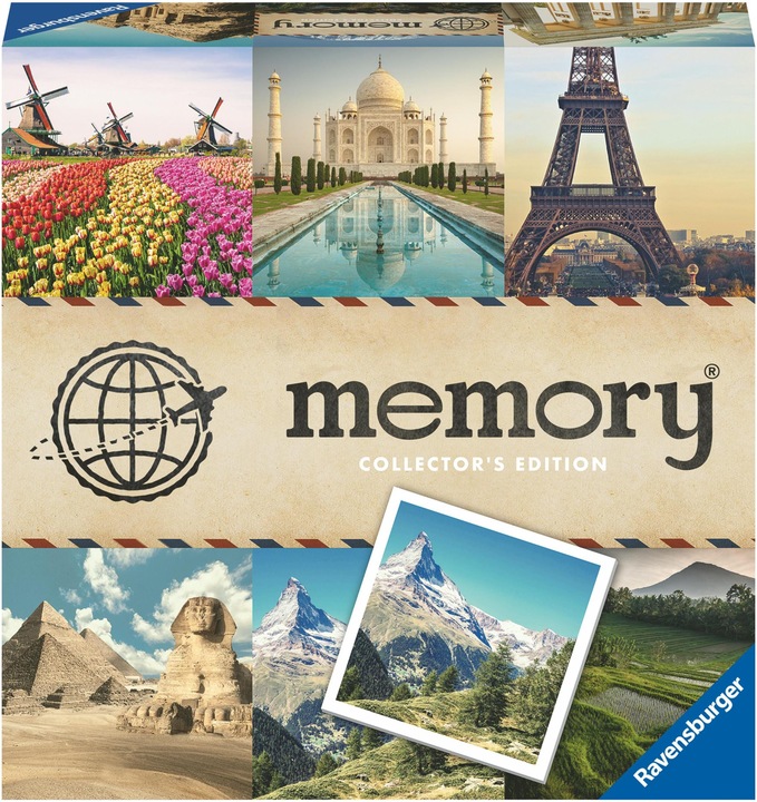 Immagine prodotto Ravensburger Memoria dei collezionisti® Viaggi IT/D/F/I/E/PT (Tedesco, Portoghese, Olandese, Inglese, Italiano, Francese, Giapponese)