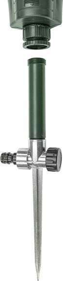 Actual product image KobreTec Water jet animal deterrent solar-powered with motion sensor