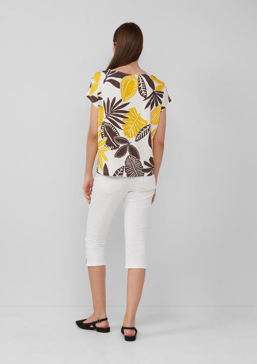 Image du produit S.Oliver T-Shirt Elastisches T-Shirt aus Viskosestretch im Relaxed Fit (36)