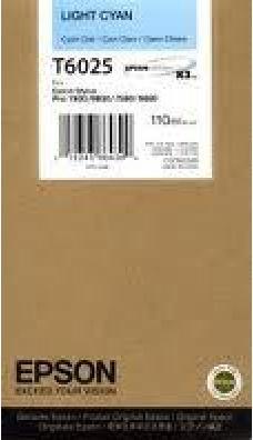 Produktbild Epson Tintenpatrone light T602500 Stylus Pro 7880/9880ml (C)
