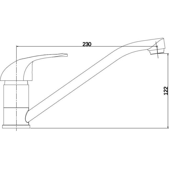 Thumbnail - Thema_lux, Küchenarmatur, Kitchen Faucet With Long Beak Df1227
