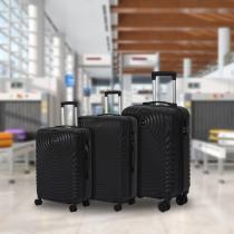 Actual product image Jet Lag suitcase Barcelone black x3 39l 68l 95l (39 l)