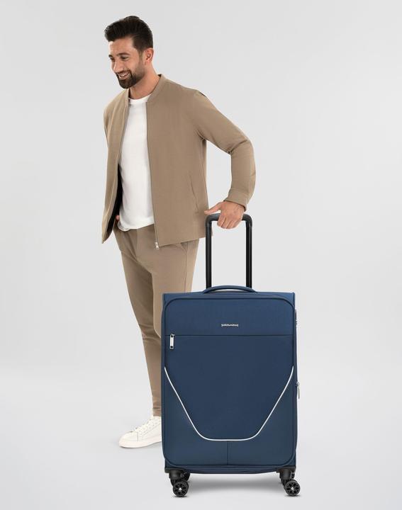 Produktbild Stratic taska 4-Rollen Trolley M 65 cm mit Dehnfalte (74 l, M (50 - 90l))