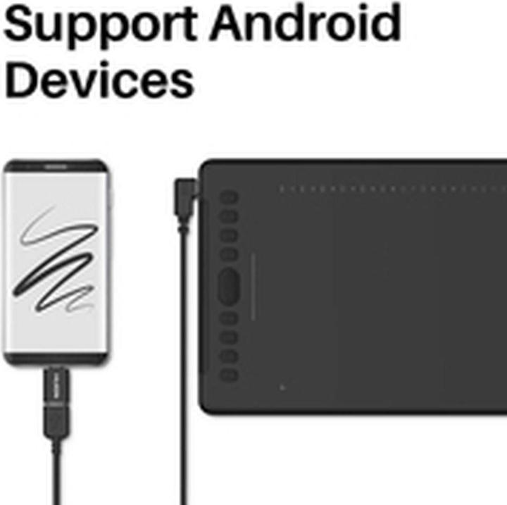 Productafbeelding Huion Inspiroy H1161 Grafisch Tablet (10.10", 5080 lpi)