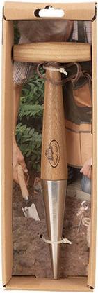 Actual product image Esschert Design Stainless steel setting wood