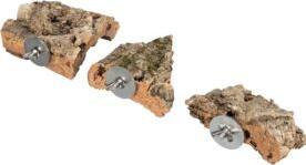 Produktbild Trixie Landing area with screw attachment, cork, 8 × 12 cm