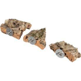 Thumbnail - Trixie Landing area with screw attachment, cork, 8 × 12 cm, Vogelheimeinrichtung