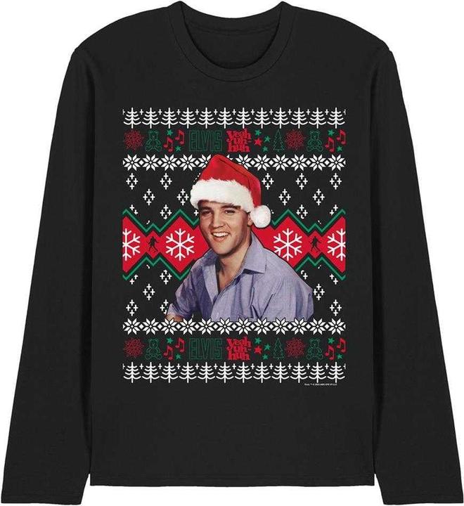 Produktbild Elvis Ugly TShirt Langärmlig (M)
