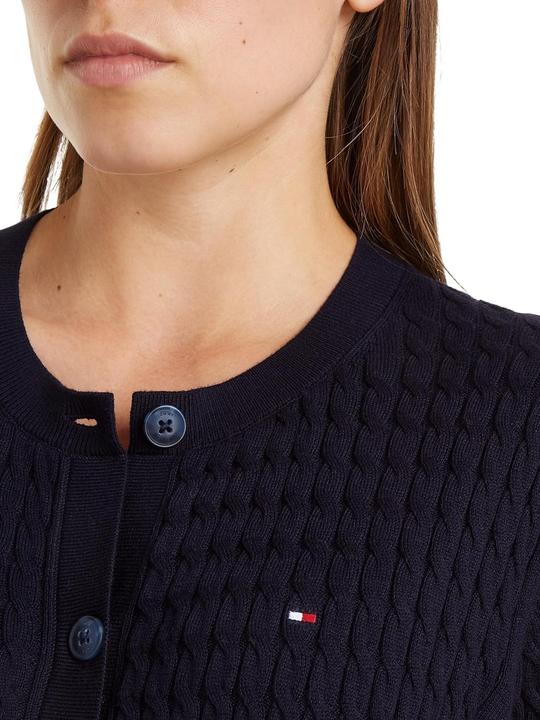 Produktbild Tommy Hilfiger Cardigan con Collo a C (S)