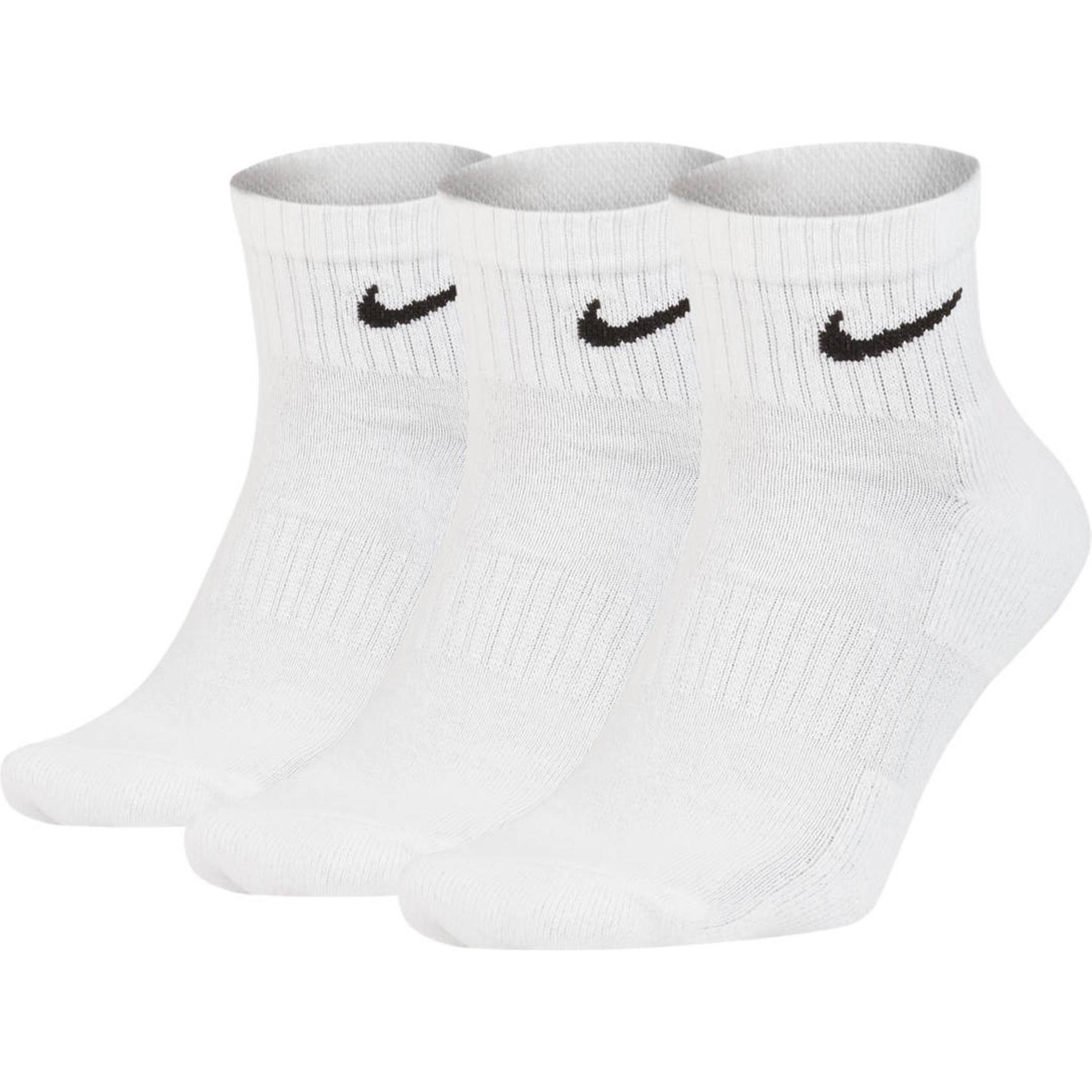 Thumbnail - Nike, Herren, Sportsocken, Everyday Cushion Crew 3er Pack Socken (S), Weiss