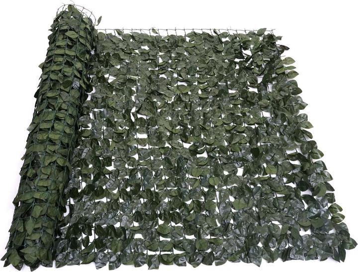 Image du produit Swisshandel24 Pare-vue de balcon, haie de hêtre pare-vue pare-vent revêtement pour terrasse clôture - 300x100cm
