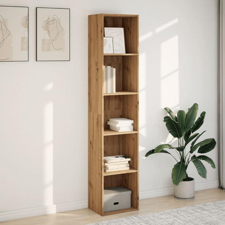 Produktbild VidaXL Bücherregal Regal Standregal Büroregal Aufbewahrungsregal Artisan-Eiche (40 x 30 x 189 cm)