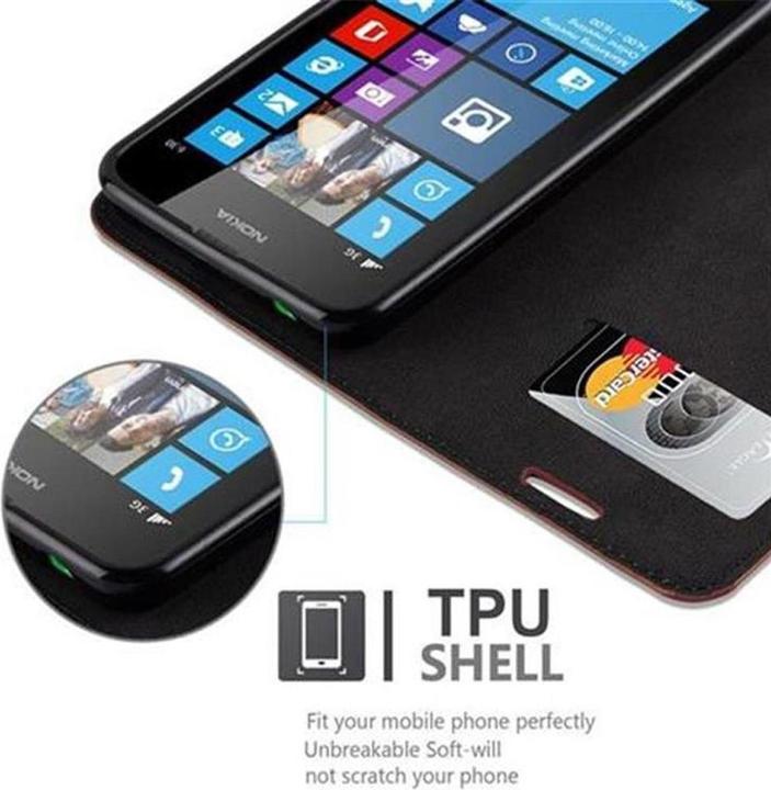 Produktbild Cadorabo Book Invisible Magnet Cover (HTC One M7)
