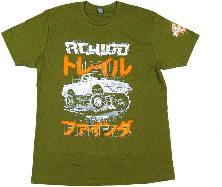 Actual product image Rc4Wd Modeling Merchandise Trail Finder 3 JDM T-Shirt 2XL