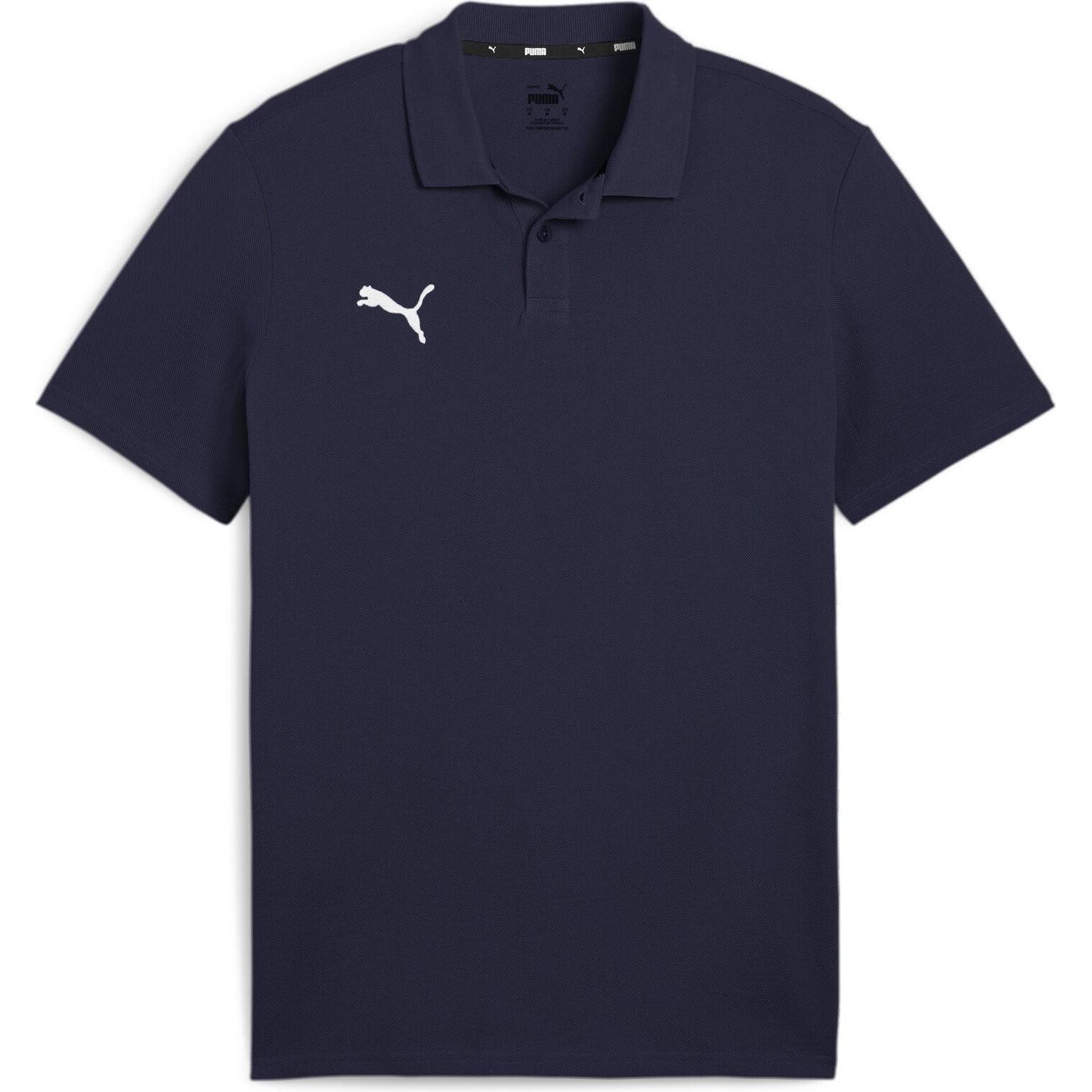 Puma, Herren, Sportshirt, teamGOAL Casuals Polo (XL), Blau, XL