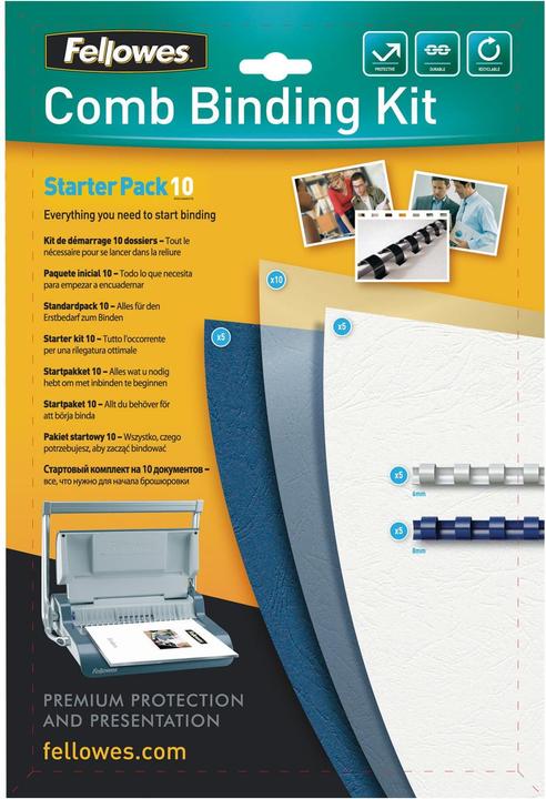 Immagine prodotto Fellowes Starter kit per 10 documenti A4