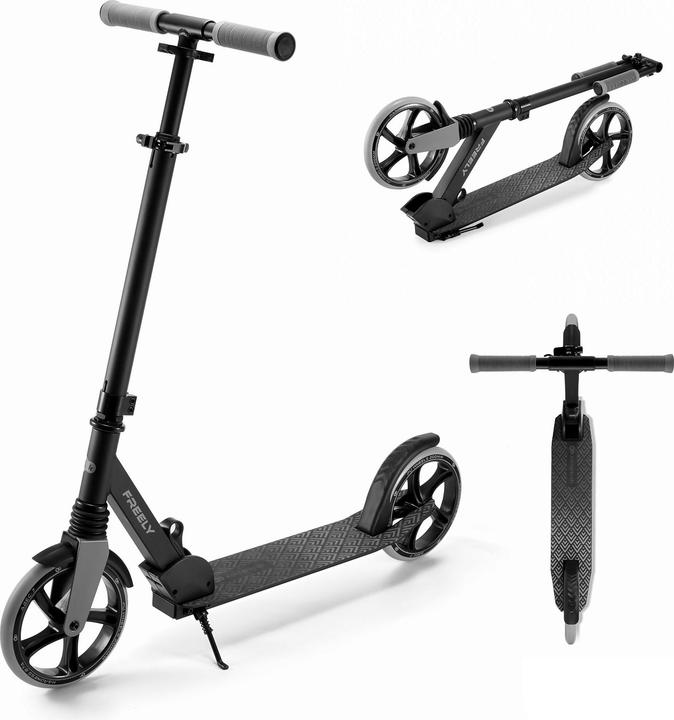 Actual product image KinderKraft scooter FREELY black
