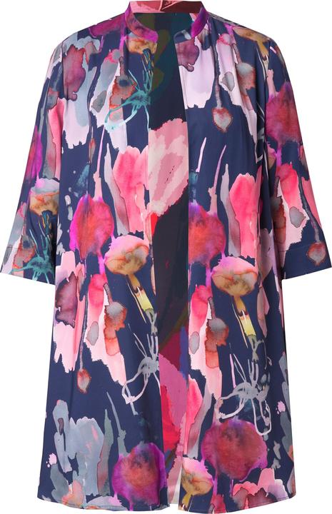 Image du produit Ulla Popken Veste réversible, veste ouverte, col montant, manches 3/4 (54)