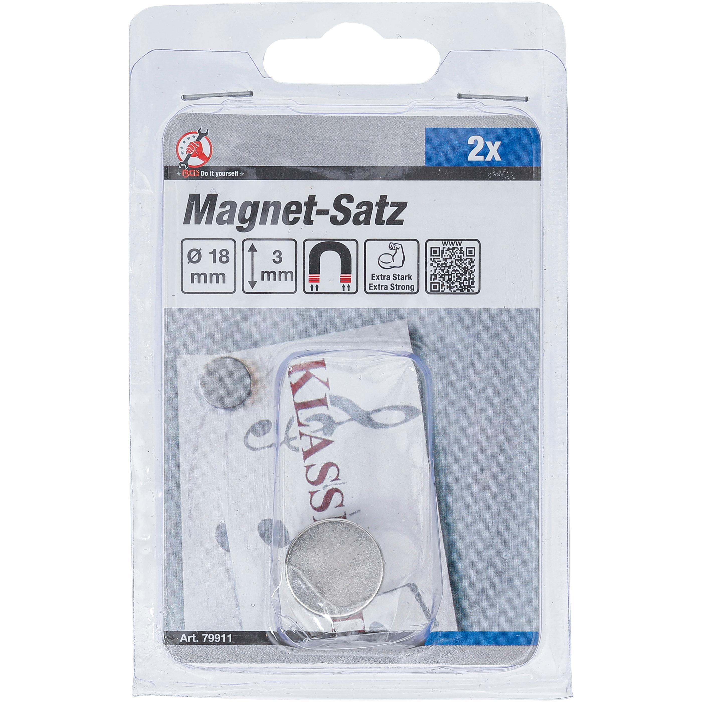 Thumbnail - BGS, Magnet, Magnet-Satz (2 x)