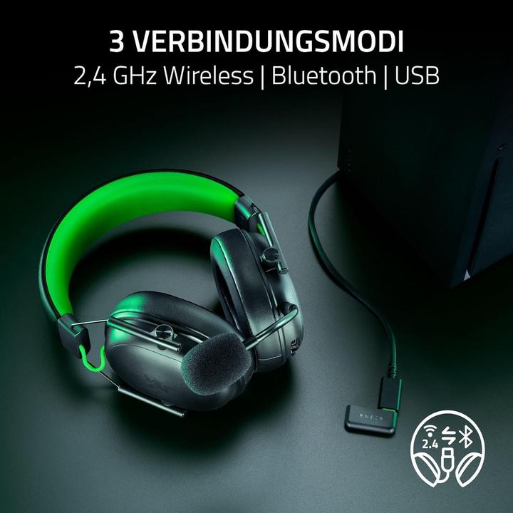 Produktbild Razer BlackShark V3 X Hyperspeed for Xbox - Black (Kabelgebunden, Kabellos)