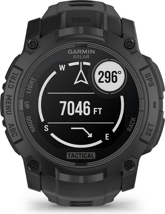 Produktbild Garmin Smartwatches SMARTWATCH INSTINCT 3 SOLAR/BLACK 010-02935-50 (45 mm)