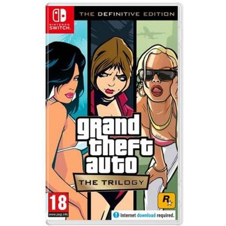 Rockstar, Grand Theft Auto: La Trilogia - Edizione Definitiva (Switch)