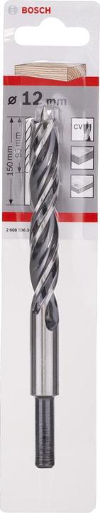 Produktbild Bosch Professional Zubehör Holzspiralbohrer Standard, 12 x 96 x 151 mm, d 10 mm (12 mm)