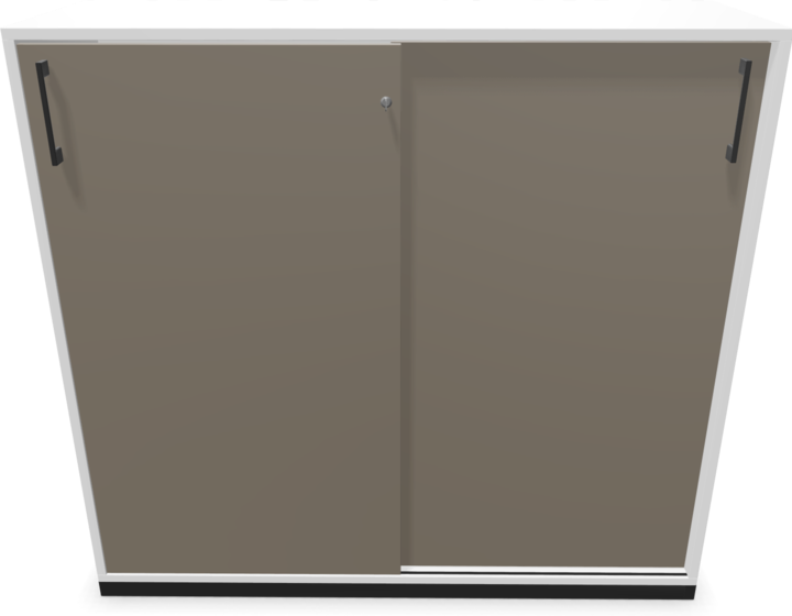 Actual product image Narbutas Choice sliding door cabinet (120 x 40 x 111.5 cm)