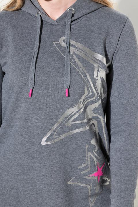 Immagine prodotto Laurasøn Felpa lunga con cappuccio, maniche lunghe e OEKO-TEX (XL)