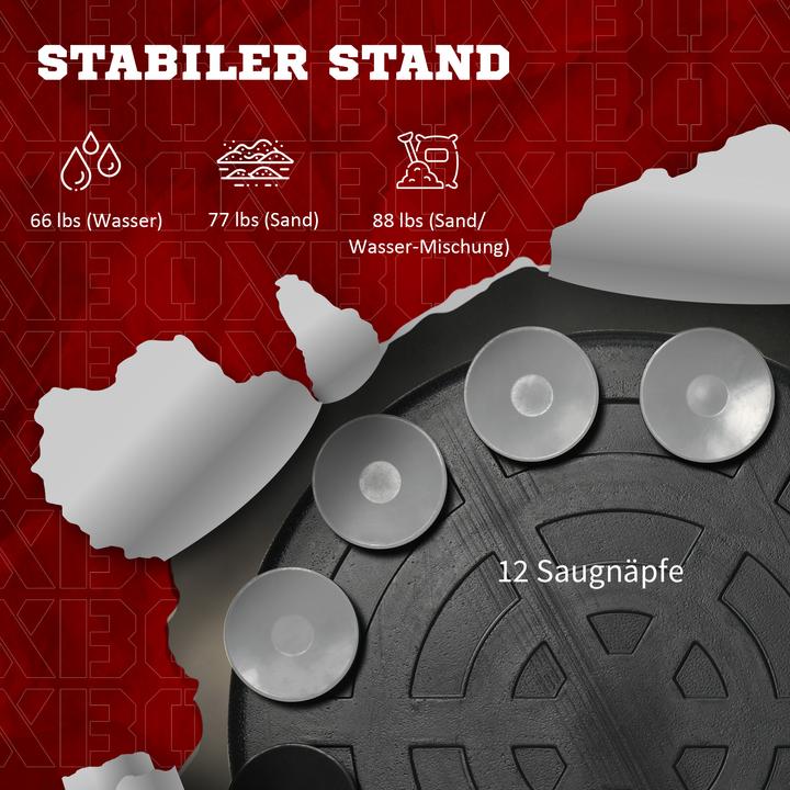 Immagine prodotto SportNow Stand da boxe con punching ball (80.50 cm, 13 kg)
