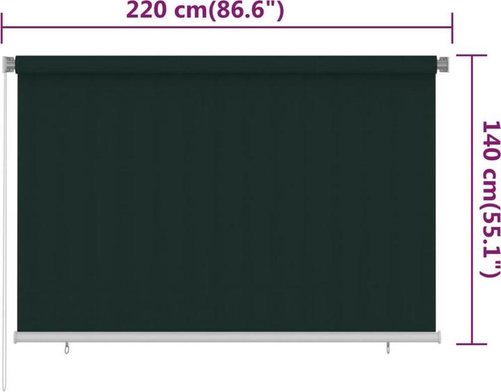 Image du produit vidaXL Store roulant (220 x 140 cm)