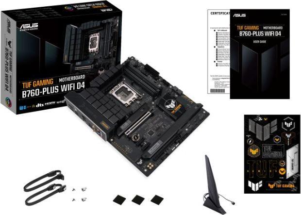 Produktbild ASUS TUF GAMING B760-PLUS WIFI D4 (LGA 1700, Intel B760, ATX)