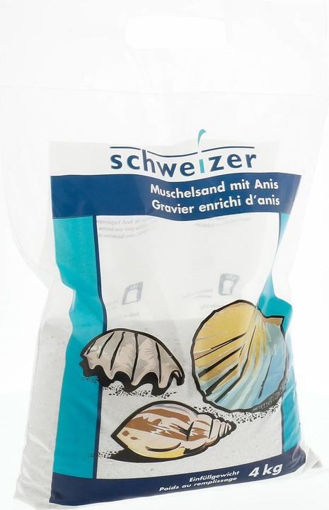 Schweizer Muschelsand mit Anis (4 kg, Sand)