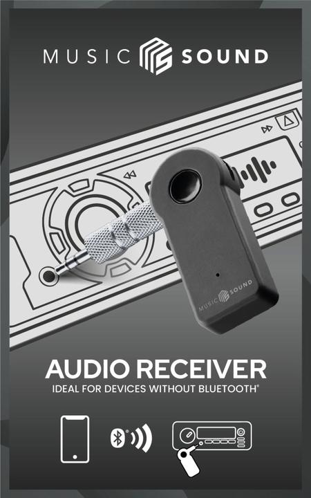 Produktbild Cellularline Music & Sound Blutooth Audio 3,5mm Klinke Receiver Black (Empfänger)