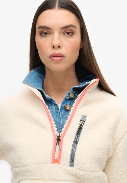 Produktbild Superdry Outdoor Fleecejacke mit halbem Reissverschluss (12XL)