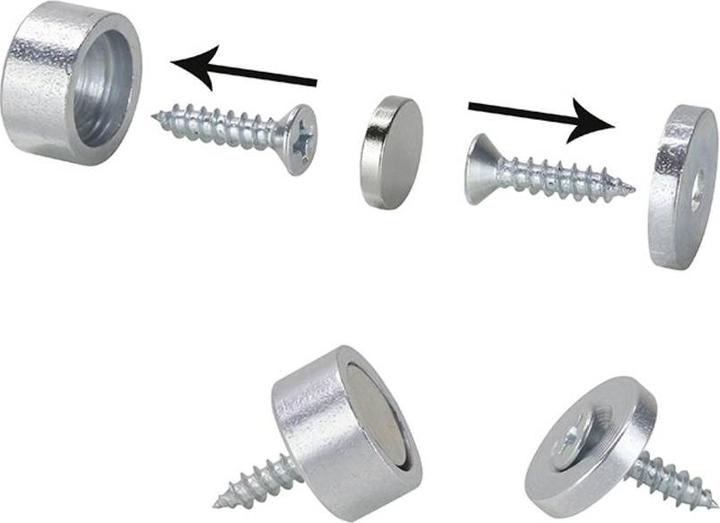 Image du produit Sintron Aimants de verrouillage de porte au néodyme, lot de 10, 12,7 x 6,35 mm Magnetics (10x)