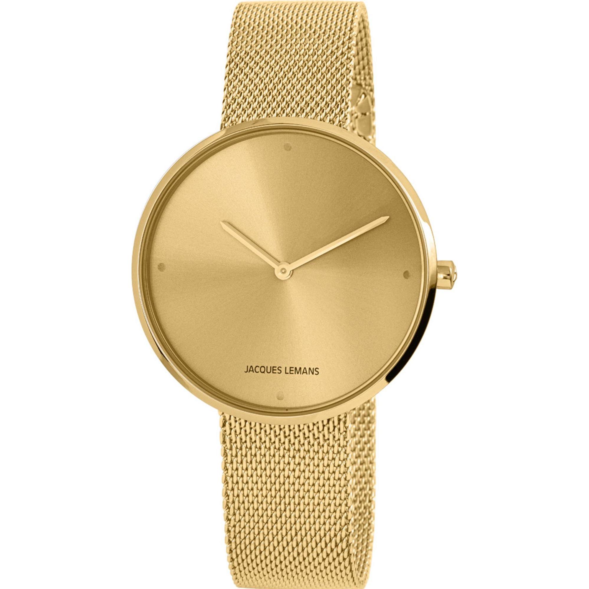 Thumbnail - Jacques Lemans, Armbanduhr, Damenuhr La Passion, Gold, (Analoguhr, 36 mm)