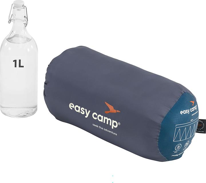 Actual product image Easy Camp Schlafsack Starling Square Blue 10?C (dunkelblau/grau, Modell 2025) (190 cm)