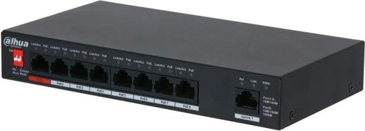 Actual product image Dahua Technology PFS3009-8ET-96 Unmanaged L2 Fast Ethernet (10/100) Power over Ethernet (PoE) Sch... (9 ports)
