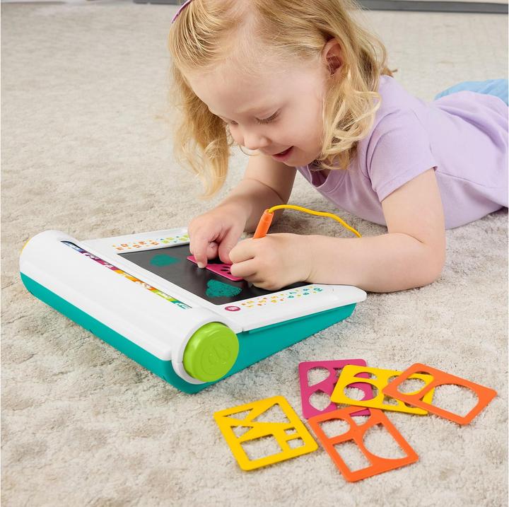 Image du produit Fisher-Price Doodle Pro Lernstation (Allemand, Anglais, Espagnol, Finlandais, Français, Italien, Néerlandais, Portugais, Suédois, 3 - 7 Années)