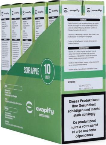 Produktbild SKE Crystal on the go - Sour Apple (Frische)