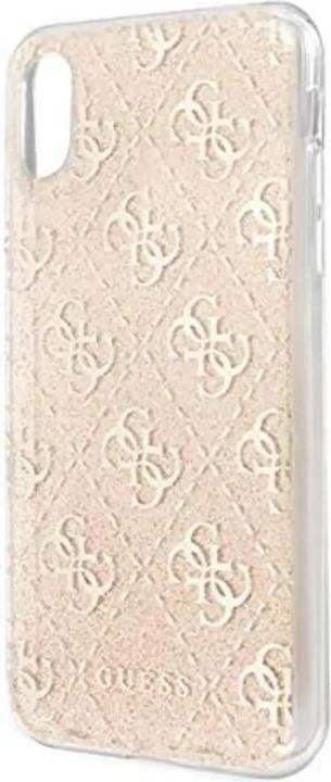 Produktbild Guess GUHCPXPCU4GLGO iPhone X/Xs złoty/gold hard case 4G Glitter (Apple iPhone X, Apple iPhone XS)
