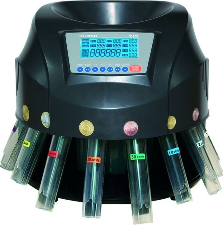 Actual product image Olympia Coin counter CC 202 (Coin counter)