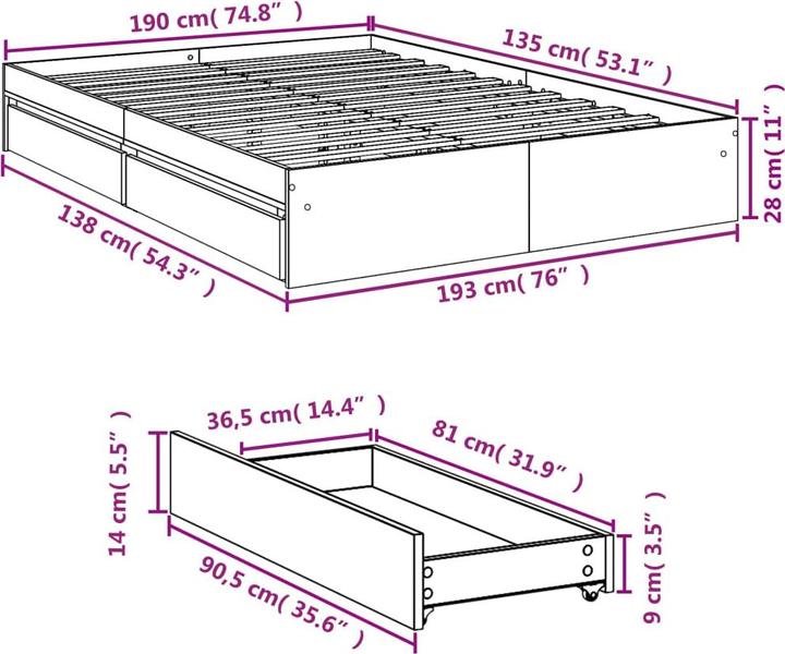 Immagine prodotto VidaXL Khai (135 x 190 cm)