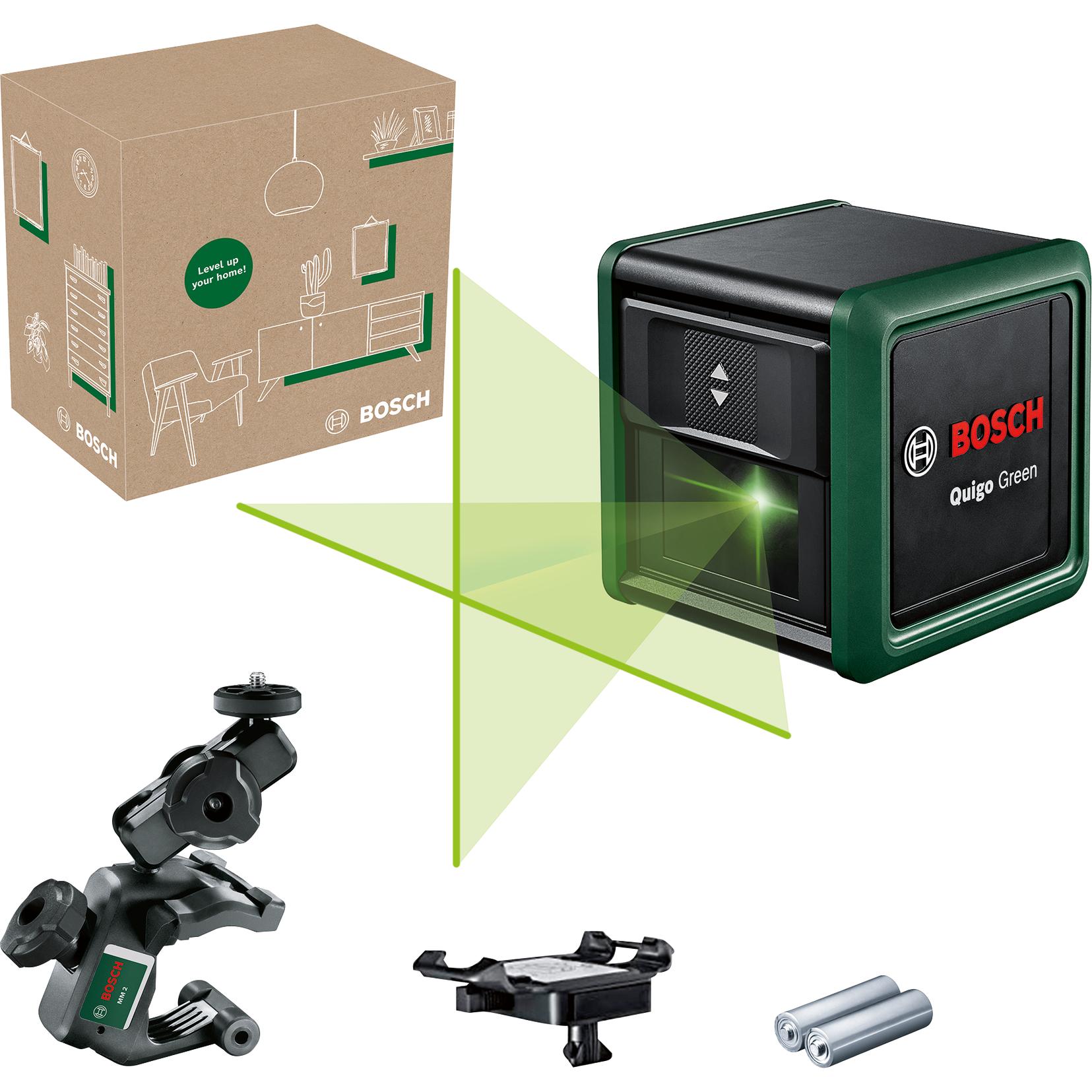 Bosch Home & Garden, Linienlaser, Quigo Green