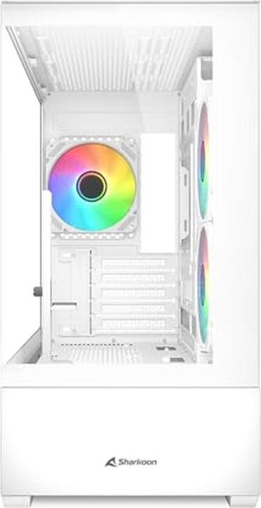 Image du produit Sharkoon MK6 RGB White mATX (blanc) (Mini-ITX, mATX)